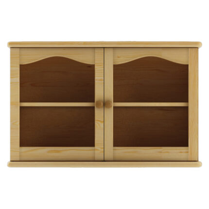 Dulap cu vitrină KW 105 ieftin calitativ chisinau moldova lemn natural
